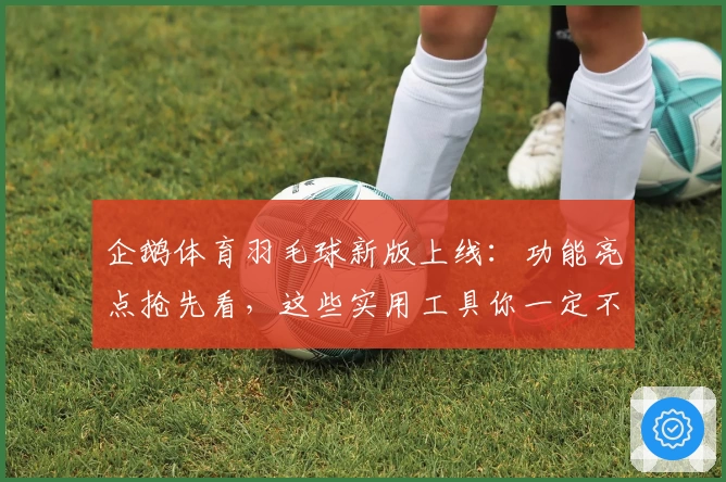 企鹅体育羽毛球新版上线:功能亮点抢先看,这些实用工具你一定不能错过