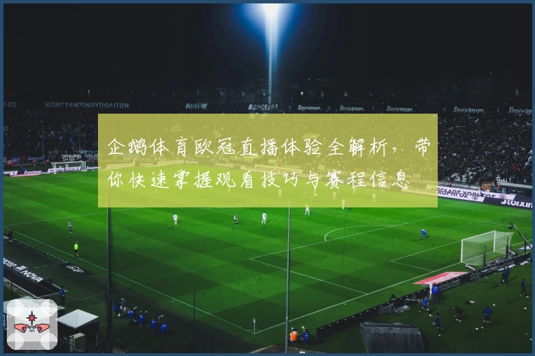 企鹅体育欧冠直播体验全解析,带你快速掌握观看技巧与赛程信息